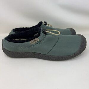Keen Howser III Sherpa Lined Slippers Green Women’s Size 7.5